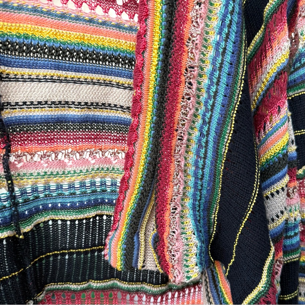 POLO RALPH LAUREN Blue Label Serape Southwestern Wrap Sweater - Picture 4 of 15